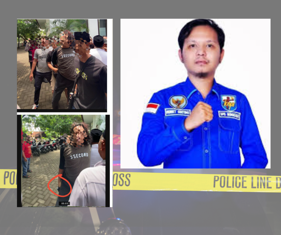 a collage of a man in a blue uniform